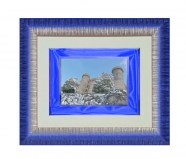 Cornice con Graffio Blu cm 36 x 31 cm - 56/2016C 562016c