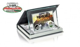 Vetro 24 x 19 cm con Box e Targa 18x13 cm  8110GAT