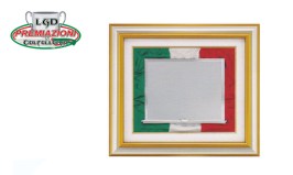 Cornice 44x39 cm con Tricolore 88502