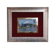 Cornice Graffio Oro con Interno Rosso - 40 x 34 cm GRAFFIOOROSSO
