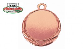Medaglia in Ferro - Ø32 mm Bronzo ME63.26